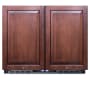 Summit 36 Inch Wide 5.8 Cu. Ft. Capacity Side-By-Side Refrigerator-Freezer Combo - ADA Compliant Panel Ready