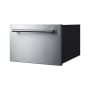 Summit BeautiFridge 18 Inch Wide 0.8 Cu. Ft. Refrigerator Drawer with Solid State Operation and Digital Controls Stainless Steel