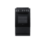 Summit 20 Inch Wide 1.87 Cu. Ft. Free Standing Electric Range with Removable Backguard and Viewing Window Black