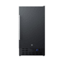 Summit 18 Built-In Freezer with Lock - Stainless Steel Black