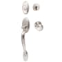 Sure-Loc Aspen Sectional Single Cylinder Keyed Entry Handleset with Interior Knob Satin Nickel