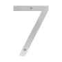 Sure-Loc 6 Inch Tall Address House Number '7' Satin Stainless