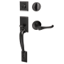 Sure-Loc Madison Sectional Single Cylinder Keyed Entry Handleset with Interior Lever Vintage Bronze