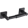 Sure-Loc Monza Two Post Wall Mounted Toilet Paper Holder Flat Black