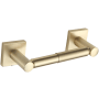 Sure-Loc Monza Two Post Wall Mounted Toilet Paper Holder Satin Brass