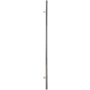 Sure-Loc Round 60" Center to Center Single Door Pull Polished Chrome