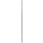 Sure-Loc Round 60" Center to Center Single Door Pull Satin Stainless
