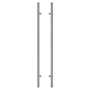 Sure-Loc Round 60" Center to Center Single Door Pull Satin Stainless