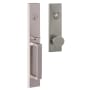 Sure-Loc Vail Full Plate Single Cylinder Keyed Entry Handleset with Interior Knob Nickel