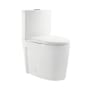 Swiss Madison St. Tropez 1.1 / 1.6 GPF Dual Flush Two Piece Elongated Toilet with Push Button Flush - Seat Included White