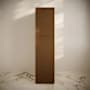 Swiss Madison St. Tropez 60" MDF Free Standing Linen Tower Brown Oak