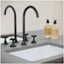 Swiss Madison Daxton 1.2 GPM Widespread Bathroom Faucet Matte Black