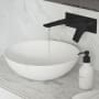 Swiss Madison Monaco 1.2 GPM Wall Mounted Single Hole Bathroom Faucet Matte Black