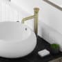 Swiss Madison Avallon 1.2 GPM Single Hole Bathroom Faucet Brushed Gold