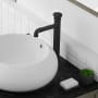 Swiss Madison Avallon 1.2 GPM Single Hole Bathroom Faucet Matte Black