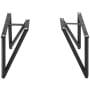 Swiss Madison Annecy Vanity Leg Set - 2 Legs Matte Black
