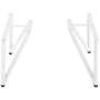 Swiss Madison Annecy Vanity Leg Set - 2 Legs Matte White
