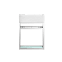 Swiss Madison Pierre 18" Wall Mounted Console Sink Set Chrome