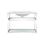 Swiss Madison Pierre 23-5/8" High Console Sink Set Chrome