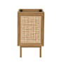 Swiss Madison Classe 18" Single Free Standing Vanity Cabinet Only - Less Vanity Top Oak