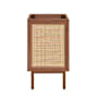 Swiss Madison Classe 18" Single Free Standing Vanity Cabinet Only - Less Vanity Top Dark Walnut