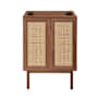 Swiss Madison Classe 24" Single Free Standing Vanity Cabinet Only - Less Vanity Top Dark Walnut
