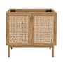 Swiss Madison Classe 36" Single Free Standing Vanity Cabinet Only - Less Vanity Top Oak