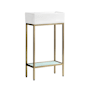 Swiss Madison Pierre 20" Console Sink Set Gold