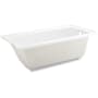 Swiss Madison Voltaire 60" Three Wall Alcove Acrylic Soaking Tub with Right Drain and Overflow White