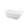 Swiss Madison Voltaire 48" Three Wall Alcove Acrylic Soaking Tub with Left Drain and Overflow Glossy White