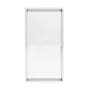 Swiss Madison Voltaire 24" x 12" x 4" Stainless Steel Shower Niche with Double Shelves Polished Chrome
