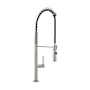 Swiss Madison Chalet 1.5 GPM Single Hole Pre-Rinse Pull Down Kitchen Faucet Brushed Nickel