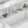 Swiss Madison Avallon Pro 2 GPM Widespread Kitchen Faucet Chrome
