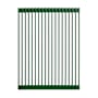 Swiss Madison 16-7/8" L x 12-15/16" W Silicone Roll Up Sink Grid Green
