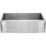 Swiss Madison Rivage 33" Farmhouse Single Basin Stainless Steel Kitchen Sink Stainless Steel