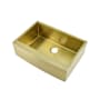 Swiss Madison Rivage 30" Farmhouse Single Basin Stainless Steel Kitchen Sink Gold