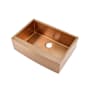 Swiss Madison Rivage 30" Farmhouse Single Basin Stainless Steel Kitchen Sink Rose Gold