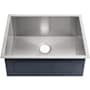 Swiss Madison Tourner 20-7/16" Undermount Single Basin Stainless Steel Kitchen Sink with Center Drain Stainless Steel