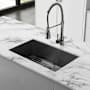 Swiss Madison Tourner 27" Undermount Single Basin Stainless Steel Kitchen Sink Black