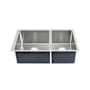 Swiss Madison Rivage 33" Undermount Double Basin Stainless Steel Kitchen Sink Stainless Steel