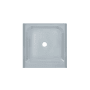 Swiss Madison Voltaire 36" x 36" Rectangular Shower Base with Single Threshold, and Center Drain Grey