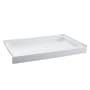 Swiss Madison Voltaire 60" x 30" Rectangular Shower Base with Single Threshold, and Center Drain Glossy White