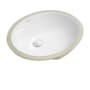 Swiss Madison Monaco 19" Oval Ceramic Undermount Bathroom Sink with Overflow and White