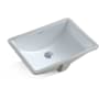 Swiss Madison Plaisir 22" Rectangular Ceramic Undermount Bathroom Sink with Overflow and Glossy White