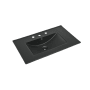 Swiss Madison 30" 3-Hole Widespread Vanity Sink Top Matte Black