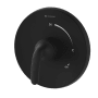 Symmons Elm Traditional Valve Trim Only with Single Lever Handle - Less Rough In Matte Black