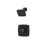Symmons Oak Shower Only Trim Package with 1.5 GPM Single Function Shower Head Matte Black