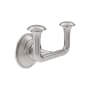 Symmons Braston Double Robe Hook Satin Nickel
