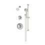 Symmons Birch Shower Only Trim Package with 1.5 GPM Single Function Shower Head and Hand Shower Satin Nickel