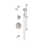 Symmons Birch Tub and Shower Trim Package with 1.5 GPM Single Function Shower Head and Hand Shower Satin Nickel